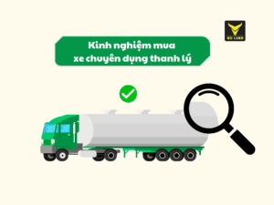 Kinh nghiệm mua xe chuyên dụng thanh lý