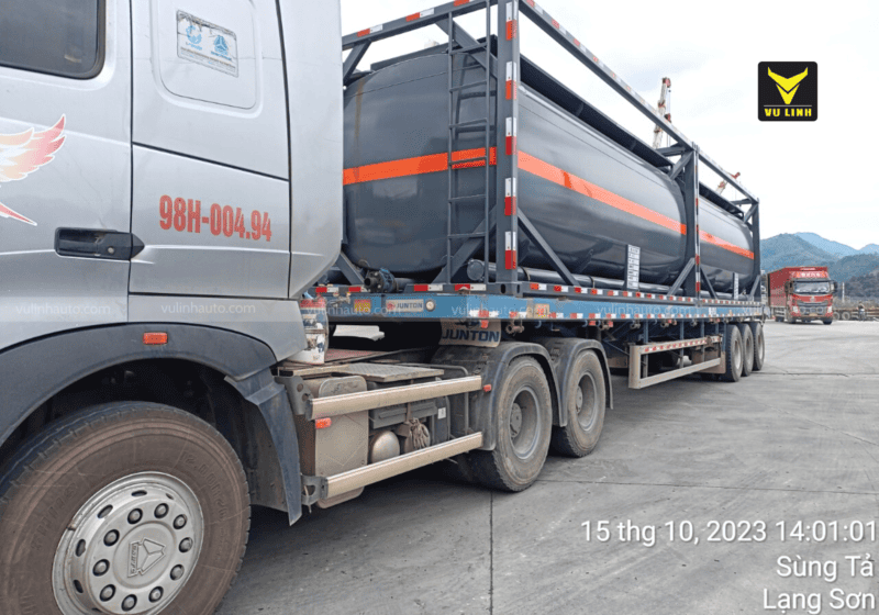 iso tank chở hoá chất DONGTE 21m3 