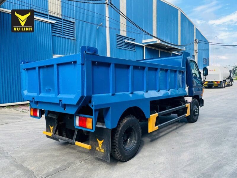 Phần chuyên dụng Xe Ben Thùng Tự Đổ Hyundai New Mighty 5 Khối