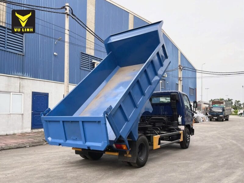 Phần chuyên dụng Xe Ben Thùng Tự Đổ Hyundai New Mighty 5 Khối