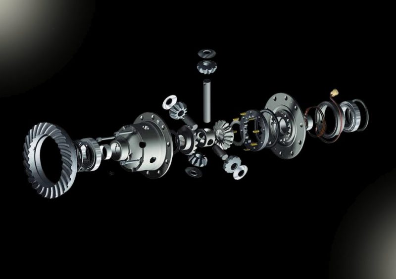 Bộ khóa vi sai của xe đầu kéo Dongfeng X7