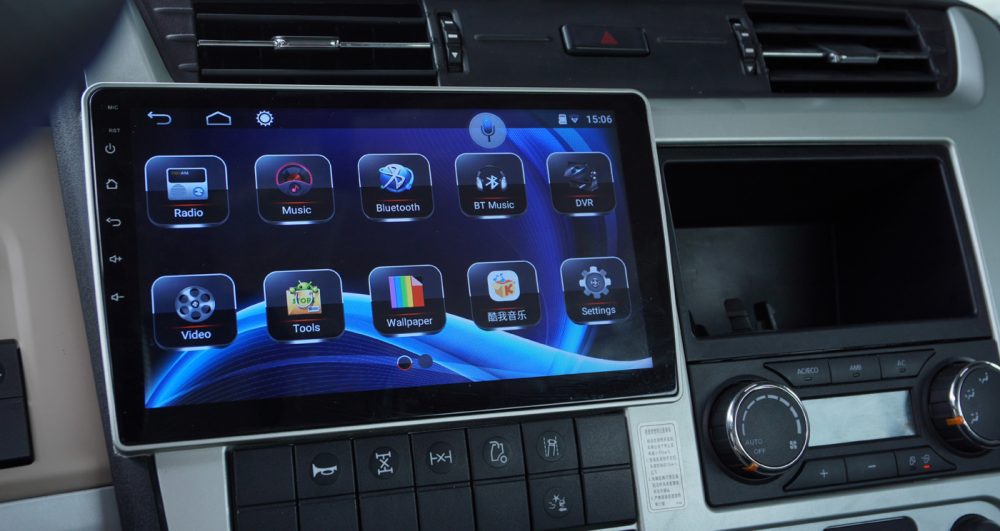 Màn hình giải trí đầu kéo Dongfeng X7