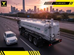 Xe chở cám trục vít Chenglong 6x4