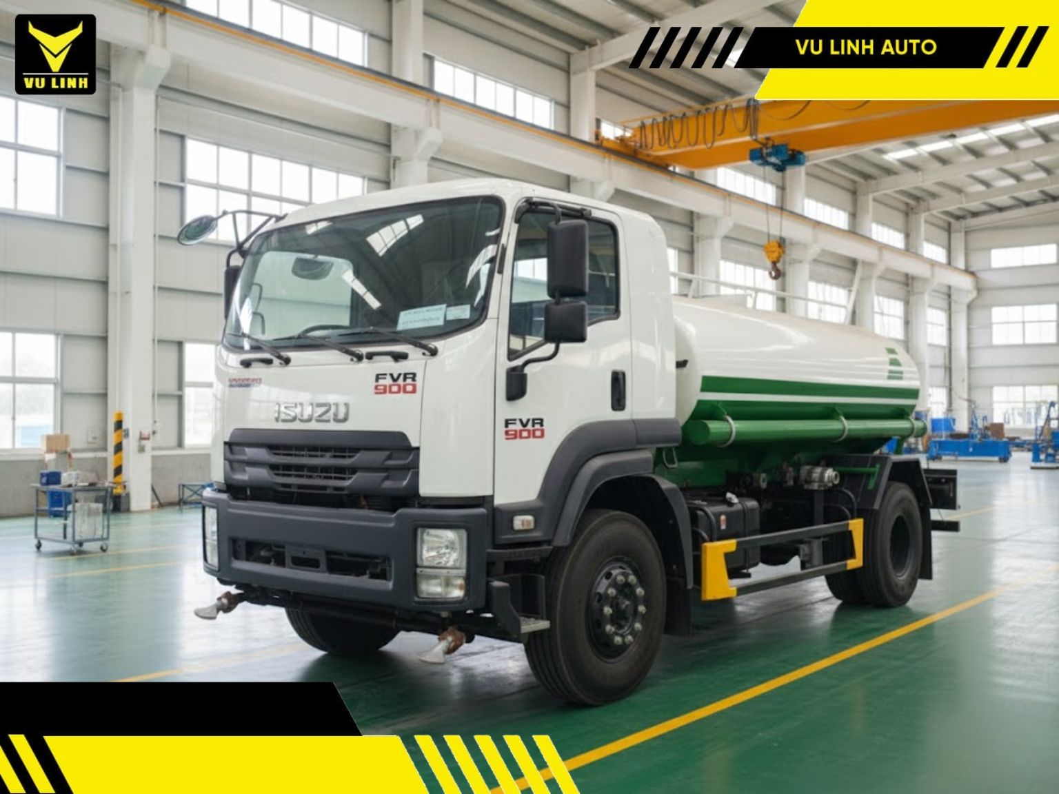 Xe Isuzu cho nuoc 9 khoi