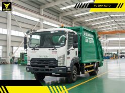 Xe ép rác Isuzu 9 khối FRR90HE5 Euro 5 Thùng Inox