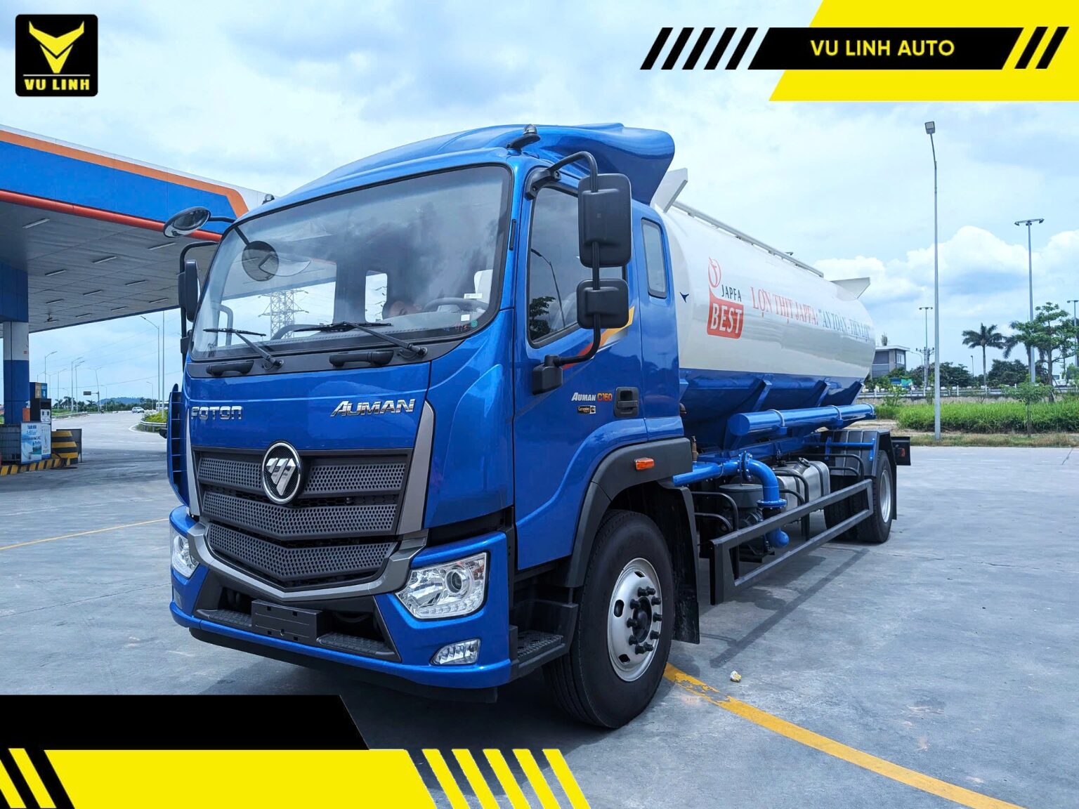 xe cho cam thoi khi foton C160 2