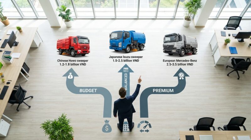 xe quet duong loai nao tot lua chon