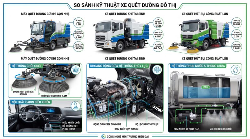 xe quet duong loai nao tot so sanh