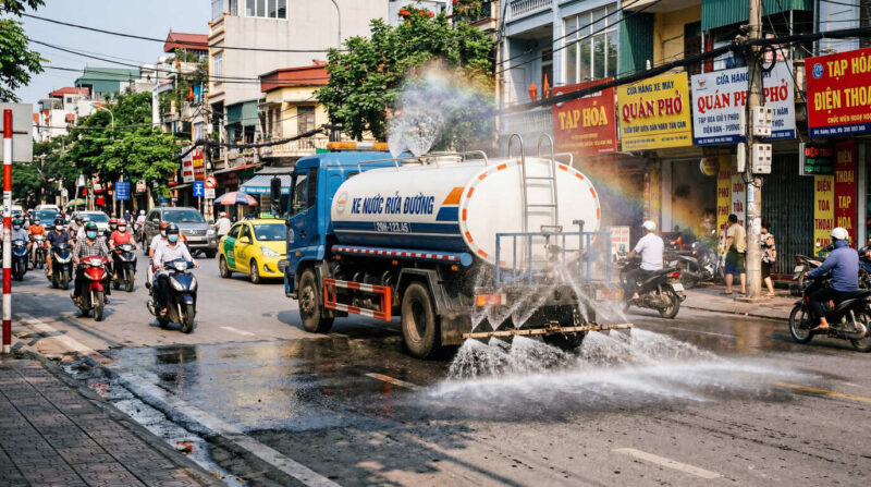 Xe Phun Nước Rửa Đường 9 Khối Dongfeng: Bảng Giá 2026 & Hiệu Quả Vận Hành 3 xe phun nuoc rua duong 9 khoi dongfeng bang gia 2026 hieu qua van hanh 3