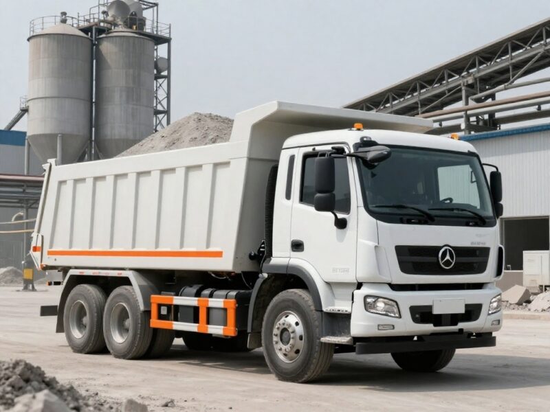 xe tai dien hang nang trong nganh xi mang vat lieu co hoi giam phat thai chi phi van hanh 1