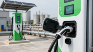 xe tai dien hang nang xi mang giam phat thai chi phi 2